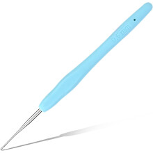Crochet Hook, Ergonomic Handle for Arthritic Hands, Extra Long Knitting Needles for Beginners and Crocheting Yarn