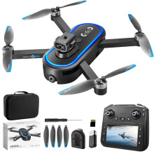 AuroraX FPV Drone with Built-in Screen 1080p Camera