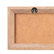 8-Piece Metal Keyhole Brackets with Convex Design for Secure Picture Frame Mounting and Wall Hanging