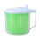 Manual Vegetable Dehydrator,Fruit Drain Basket Salad Dryer Spinner,Hand Crank Drying Tool,Kitchen Home Accessory,Easy Use 1
