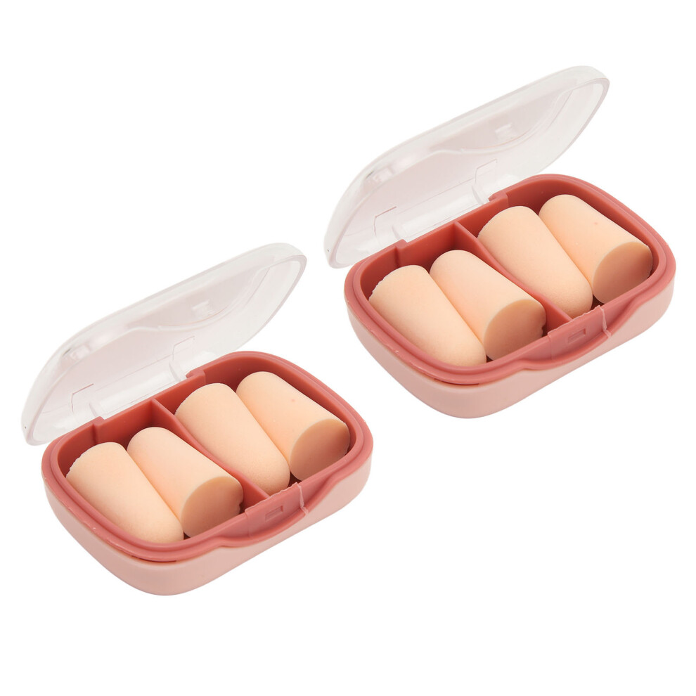4 Pairs Foam Earplugs Soft Breathable Noise Cancelling For Sleep Work Study 4921387581387