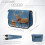 Γυναικεία τσάντα χειρός Elk Orange Cat Snowflake Mini Crossbody 7