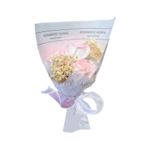 Simulated Plastic Rose 6 inches 1 piece