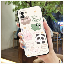 Handyhülle kompatibel mit Samsung Galaxy A03Global/SM-A035F – Weiches Silikon, wasserdicht, staubdicht, stoßfest, Ganzkörper-Cartoon-Design