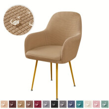 Stoelhoezen voor de eetkamer, hoezen voor accentstoelen, hoezen voor de rugleuning van fauteuils, hoezen voor de fauteuils in de woonkamer