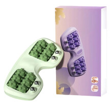 Dual Foot Massage Roller for Plantar Fasciitis Relief 3-in-1
