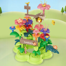 42-teiliges DIY-Gartenbaustein-Set – STEM-Konstruktionsset für Kinder ab 3 Jahren, kompatibel mit LEGO