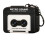 Mini cassettespeler, mini audio sleutelhangercassette, mini cassettespeler/recorder 1