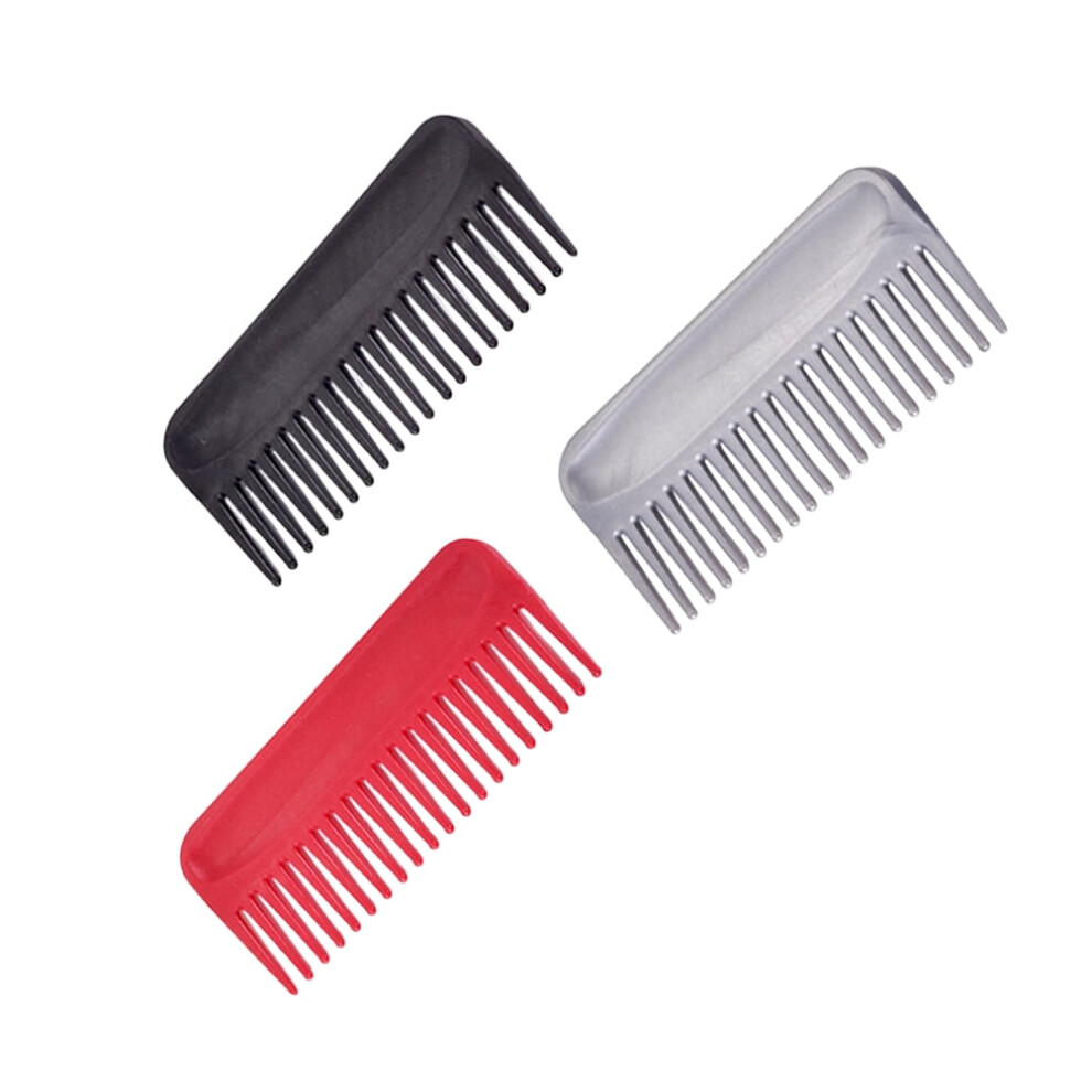 WHAMVOX Plastic Haircut Comb for Styling Assorted Color Durable Lightweight for Salon and Home Use Smoothly Detangles