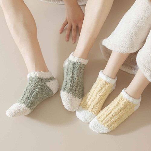 Γυναικείες Αφράτες Κάλτσες Cozy Soft Fluffy Warm Slipper Socks3 2
