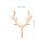 Deer Cupcake Topper Mini Antlers 10 pcs 2