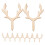 Deer Cupcake Topper Mini Antlers 10 pcs 6