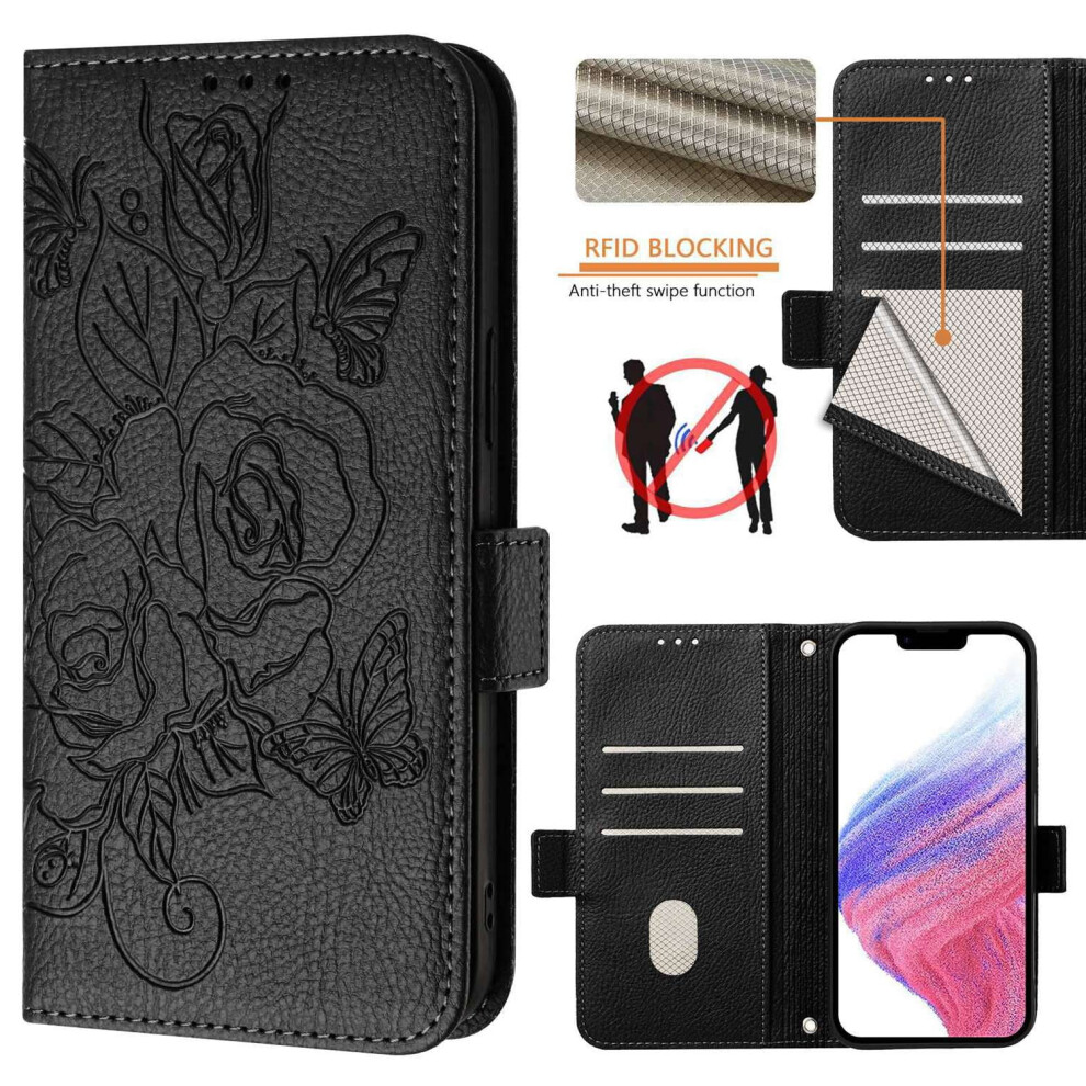 Compatible With Tcl 20R, 20R Stylus 5G, 303, 201, 30Xe 5G, 30, 30 Plus, 30 Se Al02, 305, 306 Â Magnetic Leather Wallet Case With Card Holder 9085618493919