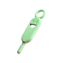 SIM Card Removal Tool, SIM Card Pin, SIM Ejector Tool, Portable Phone Neddle with Silicone Protective Case for Home Outdoor Hiking Travel