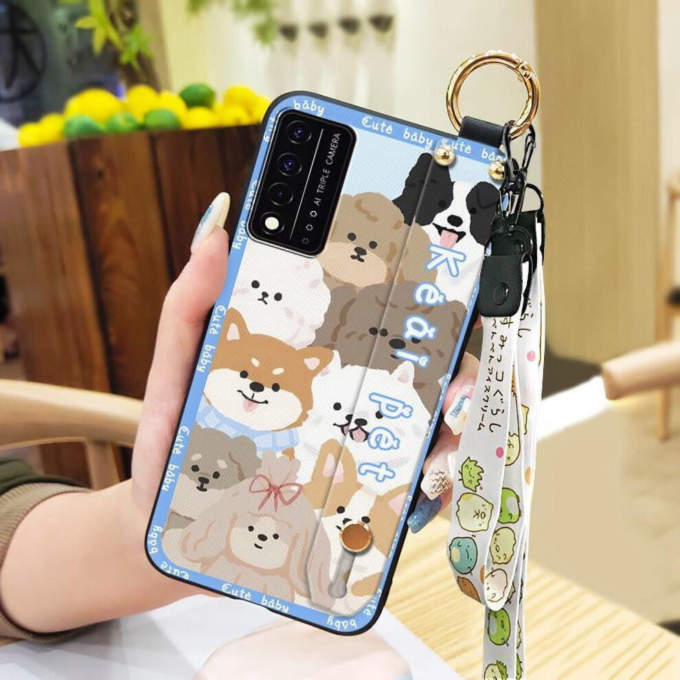 Phone Case For Tcl T-Mobile Revvl V+ 5G/Revvl V Plus 5G: Wrist Strap, Waterproof, Anti-Knock, Kickstand, Ring Stand, Soft Protective Cover 9482726308669