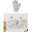 Double-Sided Silver Dishwashing Gloves Steel Wire Mesh 1 5