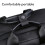 Vedenpitävä läppärireppu 15.6" 20-35L musta 7