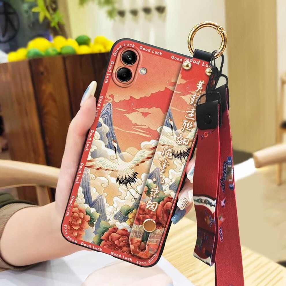 Soft Phone Case With Wristband For Samsung Galaxy A05 A055f 902370210808