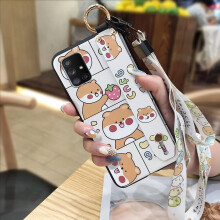 Phone Case for Samsung Galaxy A71 5G – Ring Holder, Wrist Strap, Shockproof, Waterproof, Kickstand, Dirt-Resistant