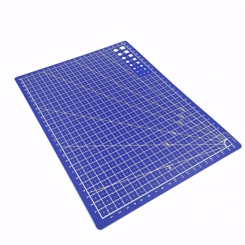 A5 PVC Cutting Mat Double-Sided Gridded Craft Rotary Mat for Fabric Sewing DIY Projects 1