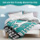 Couverture de golf ultra-douce 152 x 203 cm 5