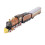 Windup Train Toy Tinplate - Handmade Model 14