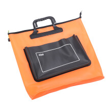 Folding Fish Bucket 48L EVA Orange with Handles