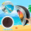 Beach Refrigerator Magnets 4 Pack 4