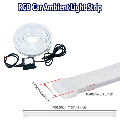 Universal Waterproof Frunk LED Light Bar for Car Interior 1
