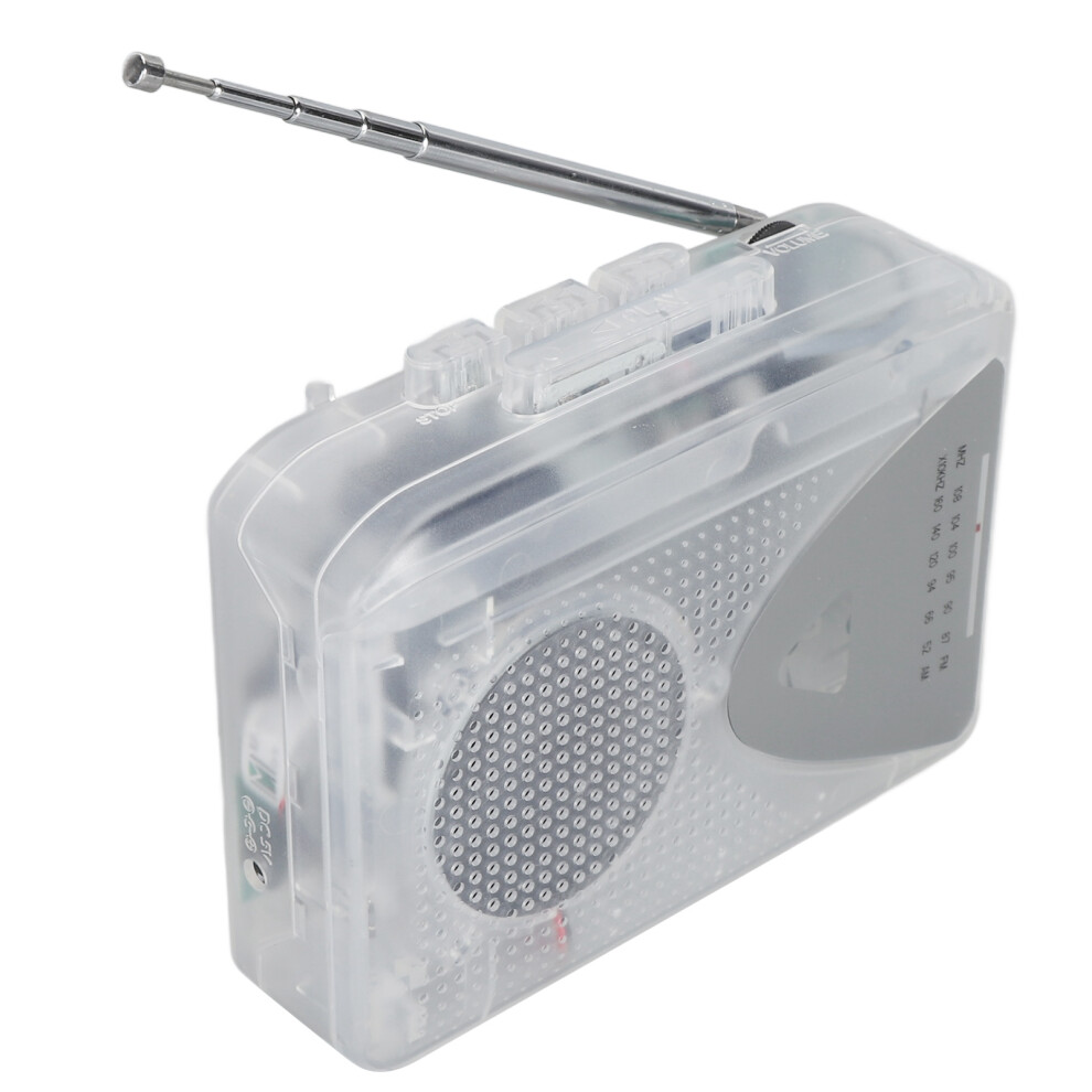 Portable Cassette To Mp3 Converter With Auto Reverse & Stereo Headphone Jack 4961387581932