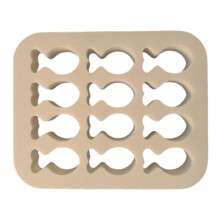 Mini Goldfish Cookie Mold, 12-Cavity Plastic Cookie Mold, Mini Fish-Shaped Baking Tool for Birthday Parties, Family Gatherings 1 PC
