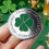 Lucky Coin Four Leaf Clover Elephant 1pc 4