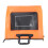 48L EVA Folding Fish Bucket Waterproof Camping Container Orange 6