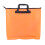 48L EVA Folding Fish Bucket Waterproof Camping Container Orange 8