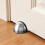 Door Stopper Floor Mount Stainless Steel Rubber No Drill 4