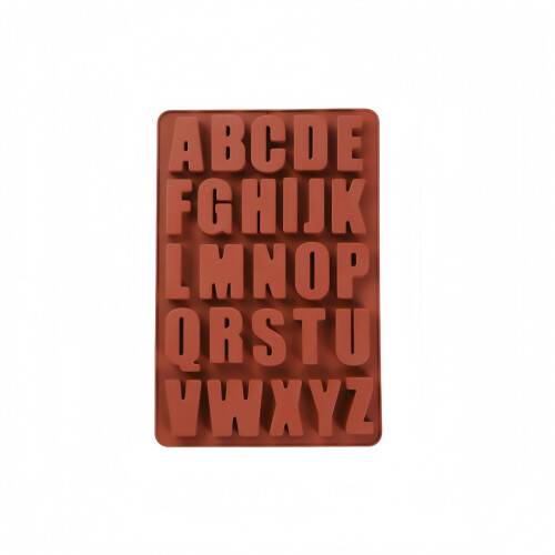 26-Letter Silicone Baking Mold – Multi-Use Chocolate/Cake/Ice Cube Mold for Custom Treats