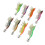 8pcs Shrimp Lures 3.0#/3.5# Silicone 10cm/12cm 6