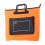 48L EVA Folding Fish Bucket Waterproof Camping Container Orange 11
