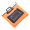 48L EVA Folding Fish Bucket Waterproof Camping Container Orange 16