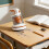5.51" Cordless USB Rechargeable Mini Desktop Vacuum - Multi-Function Dust Cleaner for Keyboard/Pencil Shavings (Orange) 2