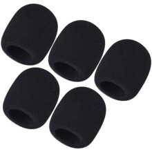 5 Pack Foam Cover Handheld Microphone Windscreen (5 Pack)
