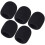 5 Pack Foam Cover Handheld Microphone Windscreen (5 Pack) 1