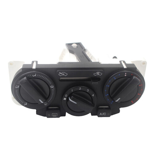 Car AC Control Switch Panel for Nissan Versa 2007-2011 OE:27510-ED50A, HVAC Control Module Button Assembly -black