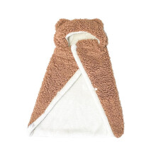 Huisdiercape/deken voor minder dan $5! Draagbare hondenmantel met capuchon, zachte fleece warme slaapdeken voor kleine honden en katten – knusse