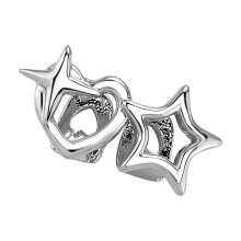 Hip Hop Fangs Jewelry Copper Star Shape 1 Pair