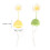 2Pcs Tiny Hamster Hats with Adjustable Strap for Small Pets, 4x3.2cm 2
