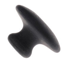 Shaped Massage Basalt Hot Warmer Point Scraping.3x3.1x1.8 inch