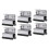 Roof Rack Mount Kit High Performance Directly Replace Van Roof Rack Brackets Single Hole 6pcs Set 3