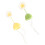 2Pcs Tiny Hamster Hats with Adjustable Strap for Small Pets, 4x3.2cm 11