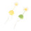 2Pcs Tiny Hamster Hats with Adjustable Strap for Small Pets, 4x3.2cm 12